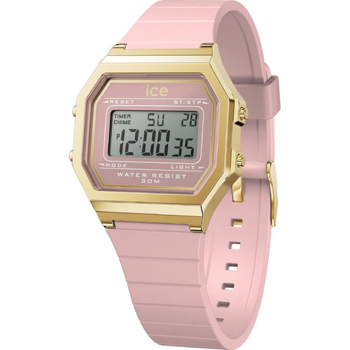 Montre Femme Ice-Watch ICE digit retro - Blush pink - Small - 022056