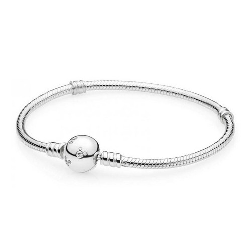 Pandora - Bracelet Disney x Pandora maille serpent Disney Moments - Bracelet en argent