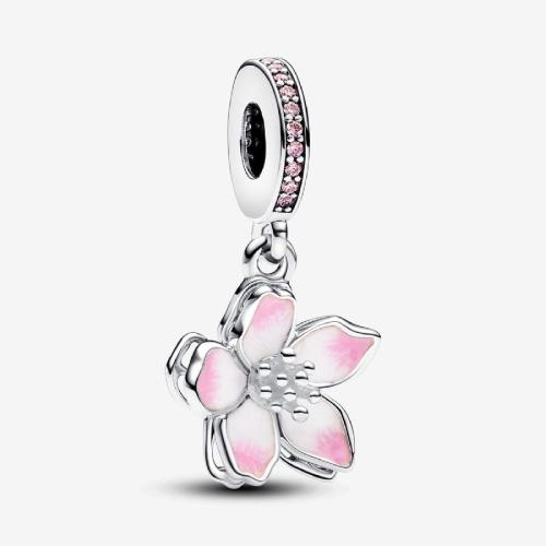 Pandora - Charm Pandora Timeless fleur de cerisier  - Bijoux Femme