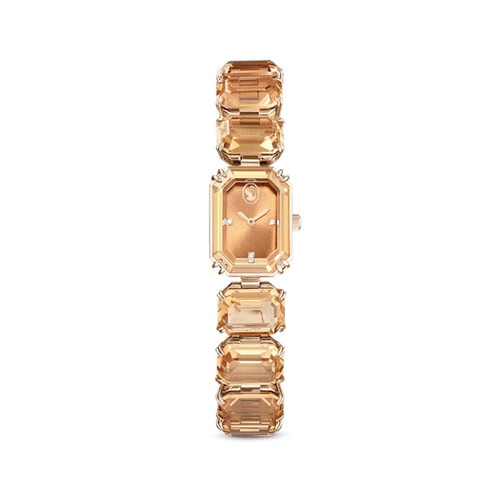 Swarovski Montres - Montre Femme Swarovski Jewelry Watch 5630831 - Bracelet Acier Marron - Montre Quartz Femme